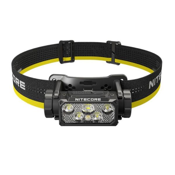 Linterna de Cabeza LED HC60 UHE Recargable USB-C IP68 | LeonLeds