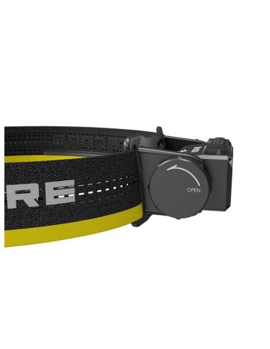 Lampe frontale LED HC60 UHE rechargeable USB-C IP68 | LeonLeds