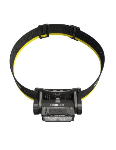 Linterna de Cabeza LED HC60 UHE Recargable USB-C IP68 | LeonLeds