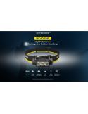 Linterna de Cabeza LED HC60 UHE Recargable USB-C IP68 | LeonLeds