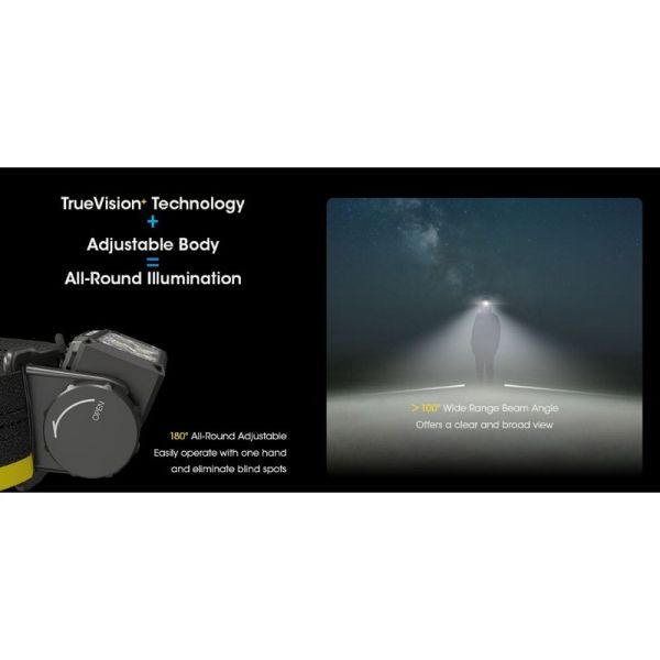 Farol LED HC60 UHE recarregável USB-C IP68 | LeonLeds