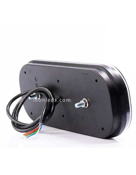 Piloto trasero LED homologado 12-36V FT-600 Fristom | LeonLeds Iluminación