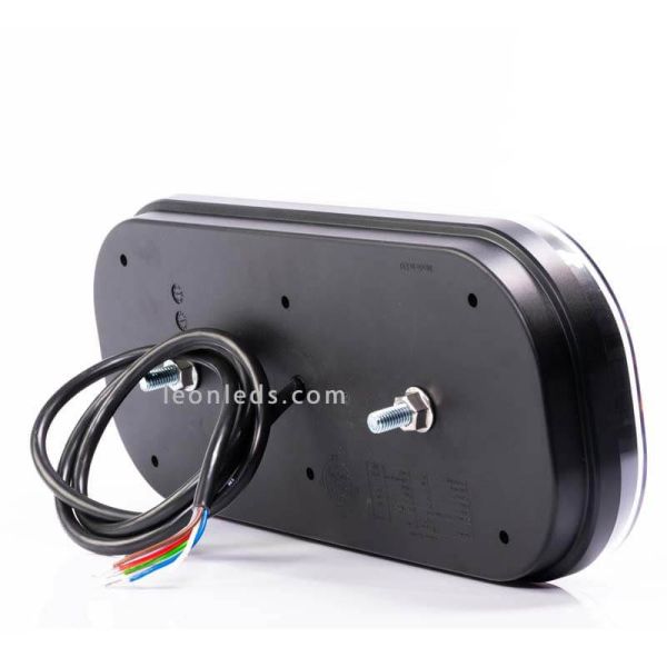 Lanterna traseira de LED Fristom FT-600 aprovada para 12-36V | LeonLeds Lighting