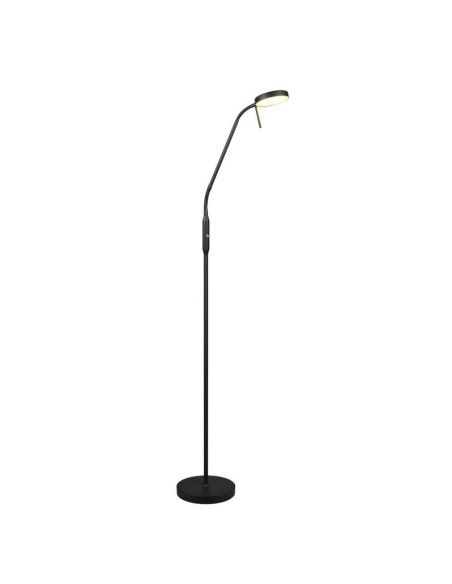 Lámpara de Pie LED Regulable MORENO USB-C con Brazo Flexible | LeonLeds