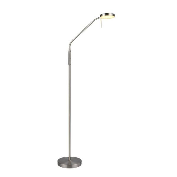 Lámpara de Pie LED Regulable MORENO USB-C con Brazo Flexible | LeonLeds