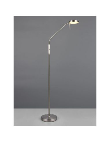 Lámpara de Pie LED Regulable MORENO USB-C con Brazo Flexible | LeonLeds