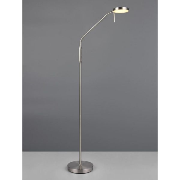 Lámpara de Pie LED Regulable MORENO USB-C con Brazo Flexible | LeonLeds