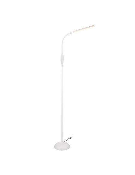 Lámpara de Pie LED TORO Regulable con Brazo Flexible 5W | LeonLeds