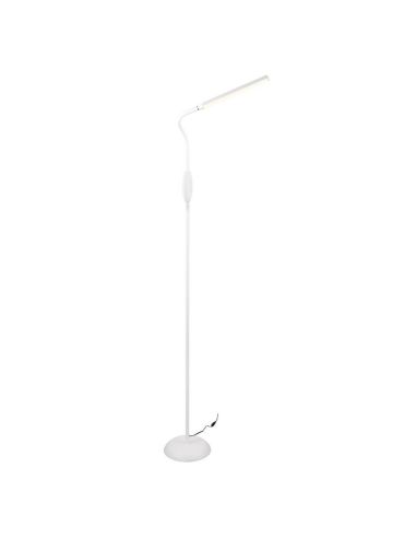 Lámpara de Pie LED TORO Regulable con Brazo Flexible 5W | LeonLeds
