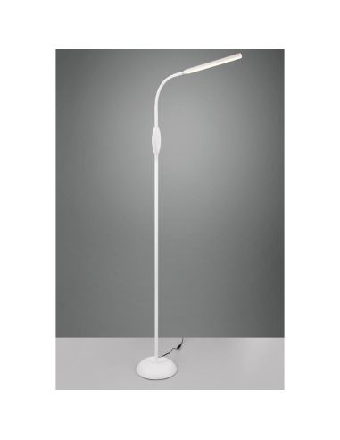 Lámpara de Pie LED TORO Regulable con Brazo Flexible 5W | LeonLeds