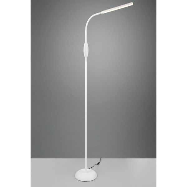 Lámpara de Pie LED TORO Regulable con Brazo Flexible 5W | LeonLeds