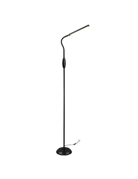 Lámpara de Pie LED TORO Regulable con Brazo Flexible 5W | LeonLeds