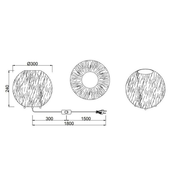Candeeiro de mesa FURRY fofo e...