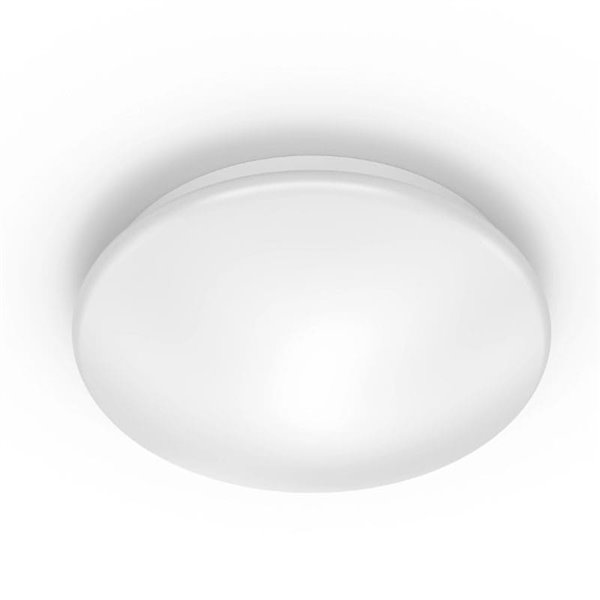 Plafón de Techo LED para baños, 17W 1500Lm, 2700K CANOPUS blanco, estanco al agua, EyeComfort