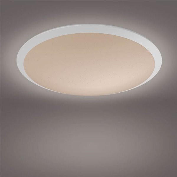 Plafonnier LED rond CANAVAL 18W, 1800Lm, 2700K/4000K, Blanc, Gradable, SceneSwitch
