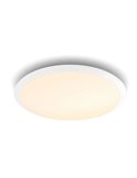 Plafonnier LED rond CANAVAL 18W, 1800Lm, 2700K/4000K, Blanc, Gradable, SceneSwitch