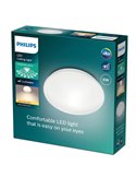 Lámpara/Plafón de techo LED 6W MOIRE, 600Lm, 2700K/4000K, blanco