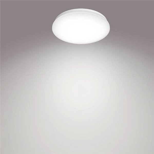 Plafonnier/plafonnier LED MOIRE 6W, 600Lm, 2700K/4000K, blanc