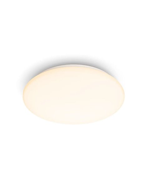 Candeeiro de teto/lâmpada de teto LED MOIRE 10W, 1000Lm, 2700K/4000K, branco