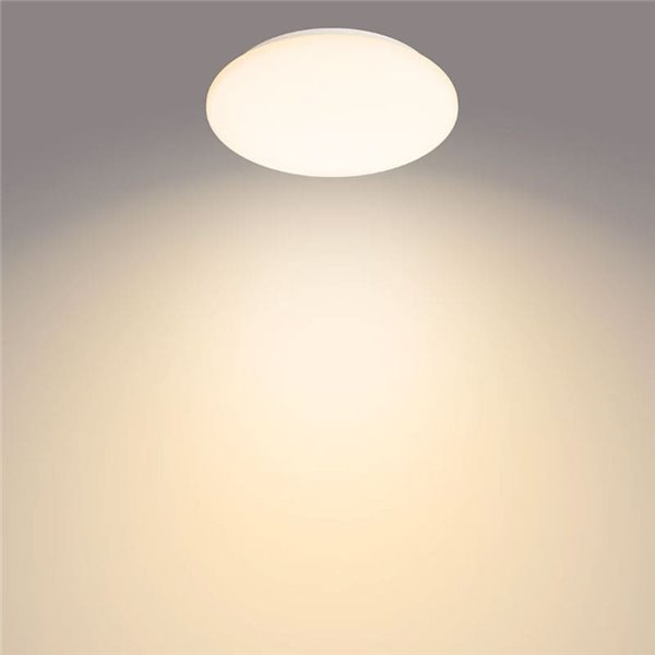 Lámpara/Plafón de techo LED 10W MOIRE, 1000Lm, 2700K/4000K, blanco
