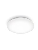 Candeeiro de teto/luz de teto LED MOIRE 10W, 1000Lm, 2700K/4000K, branco