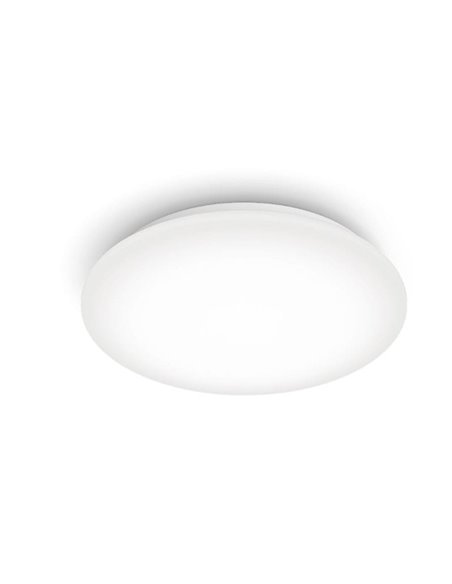 Lámpara/Plafón de techo LED 10W MOIRE, 1000Lm, 2700K/4000K, blanco