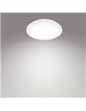 Lámpara/Plafón de techo LED 10W MOIRE, 1000Lm, 2700K/4000K, blanco