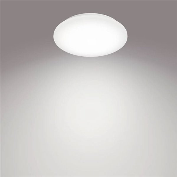 Plafonnier/plafonnier LED MOIRE 10W, 1000Lm, 2700K/4000K, blanc