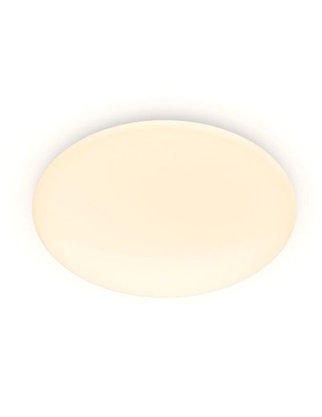 Candeeiro de teto/lâmpada de teto LED MOIRE 20W, 2300Lm, 2700K/4000K, branco