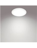 Lámpara/Plafón de techo LED 20W MOIRE, 2300Lm, 2700K/4000K, blanco