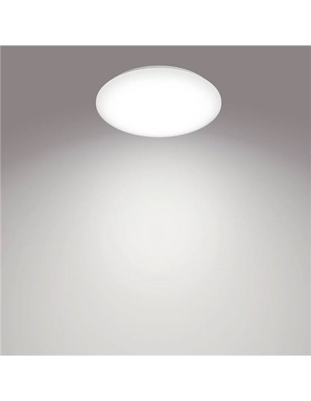 Lámpara/Plafón de techo LED 20W MOIRE, 2300Lm, 2700K/4000K, blanco