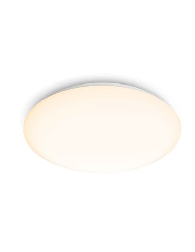 Plafonnier/plafonnier LED MOIRE 20W, 2300Lm, 2700K/4000K, blanc
