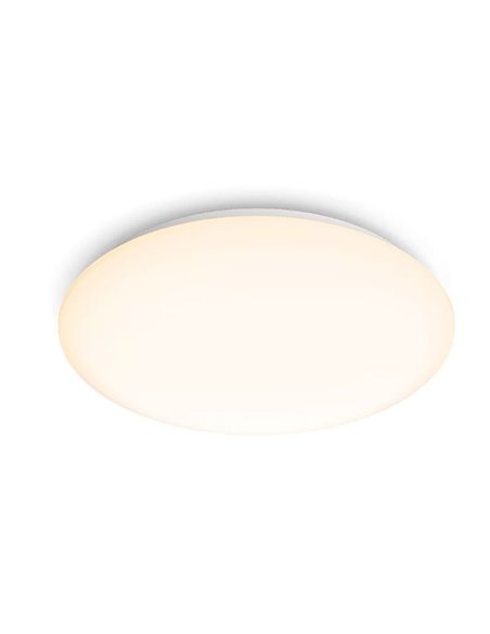 Lámpara/Plafón de techo LED 20W MOIRE, 2300Lm, 2700K/4000K, blanco