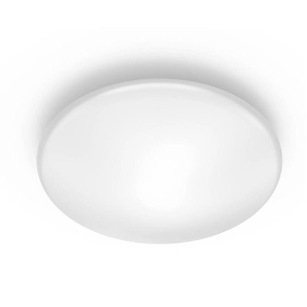 Plafonnier LED avec capteur, SHAN, 12W, 2700K/4000K, blanc