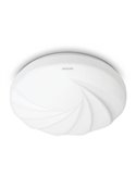Plafón LED con diseño de espiral, SHORE, 10W 4000K, blanco