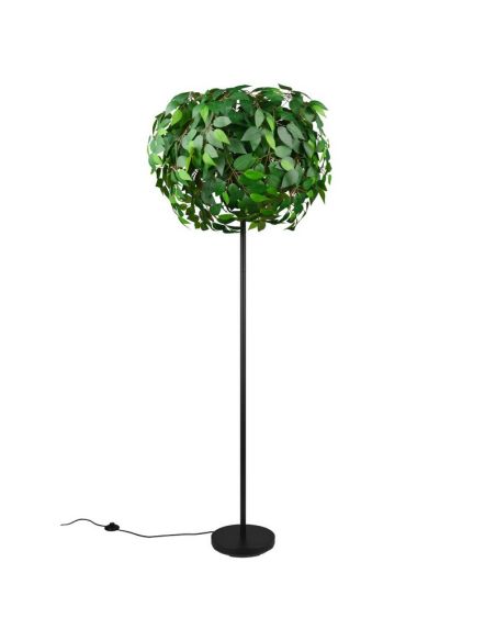 Lampadaire Style Plante LEAVY 180cm avec Interrupteur à Pédale | LeonLeds