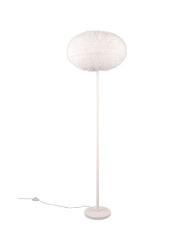 Lampe de sol FURRY moelleuse et confortable | LeonLeds