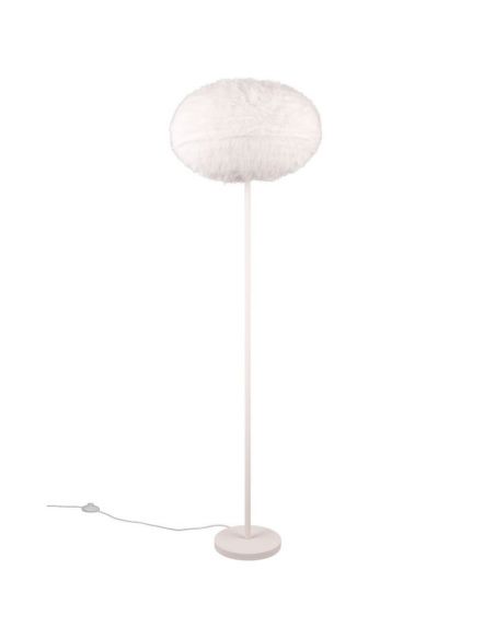 Lampe de sol FURRY moelleuse et confortable | LeonLeds