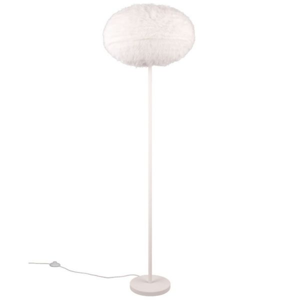 Lampe de sol FURRY moelleuse et confortable | LeonLeds