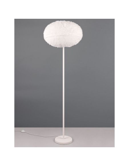 Lampe de sol FURRY moelleuse et confortable | LeonLeds