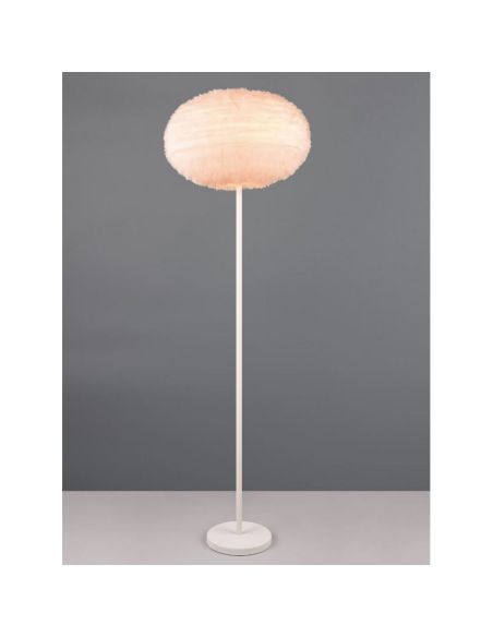 Lampe de sol FURRY moelleuse et confortable | LeonLeds