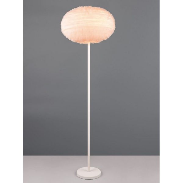 Lampe de sol FURRY moelleuse et confortable | LeonLeds