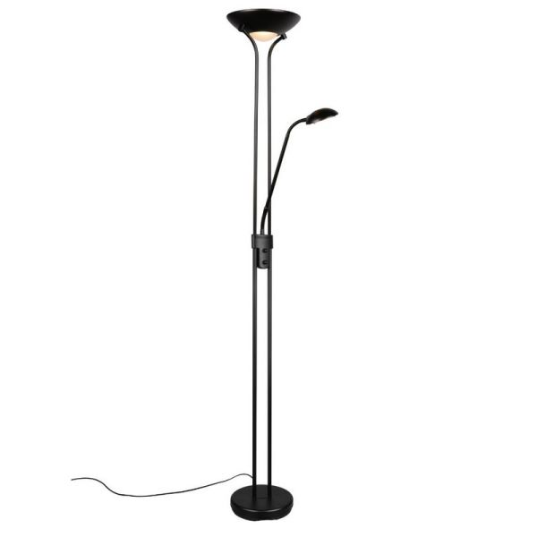 Lampadaire LED SPOCK avec bras de lecture réglable | LeonLeds