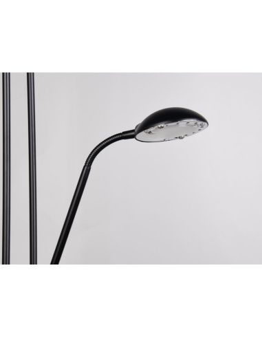 Candeeiro de pé LED SPOCK com braço de leitura ajustável | LeonLeds