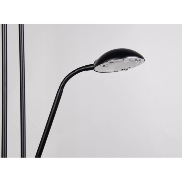 Lampadaire LED SPOCK avec bras de lecture réglable | LeonLeds