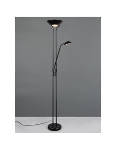 Lampadaire LED SPOCK avec bras de lecture réglable | LeonLeds 2