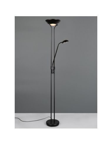 Lámpara de Pie LED SPOCK con Brazo Lector Regulable | LeonLeds