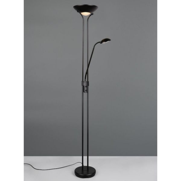 Lampadaire LED SPOCK avec bras de lecture réglable | LeonLeds