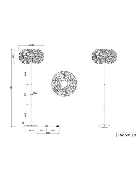 Lámpara de Pie FURRY Esponjosa y Acogedora | LeonLeds