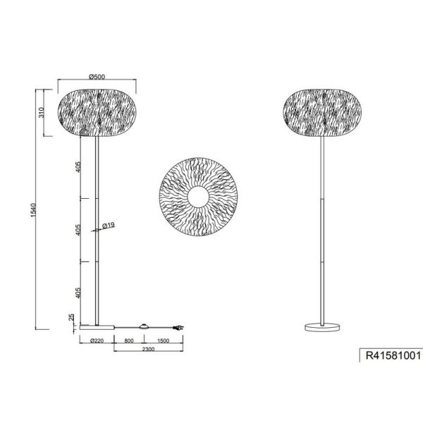 Lampadaire Very Cosy FURRY Fluffy...